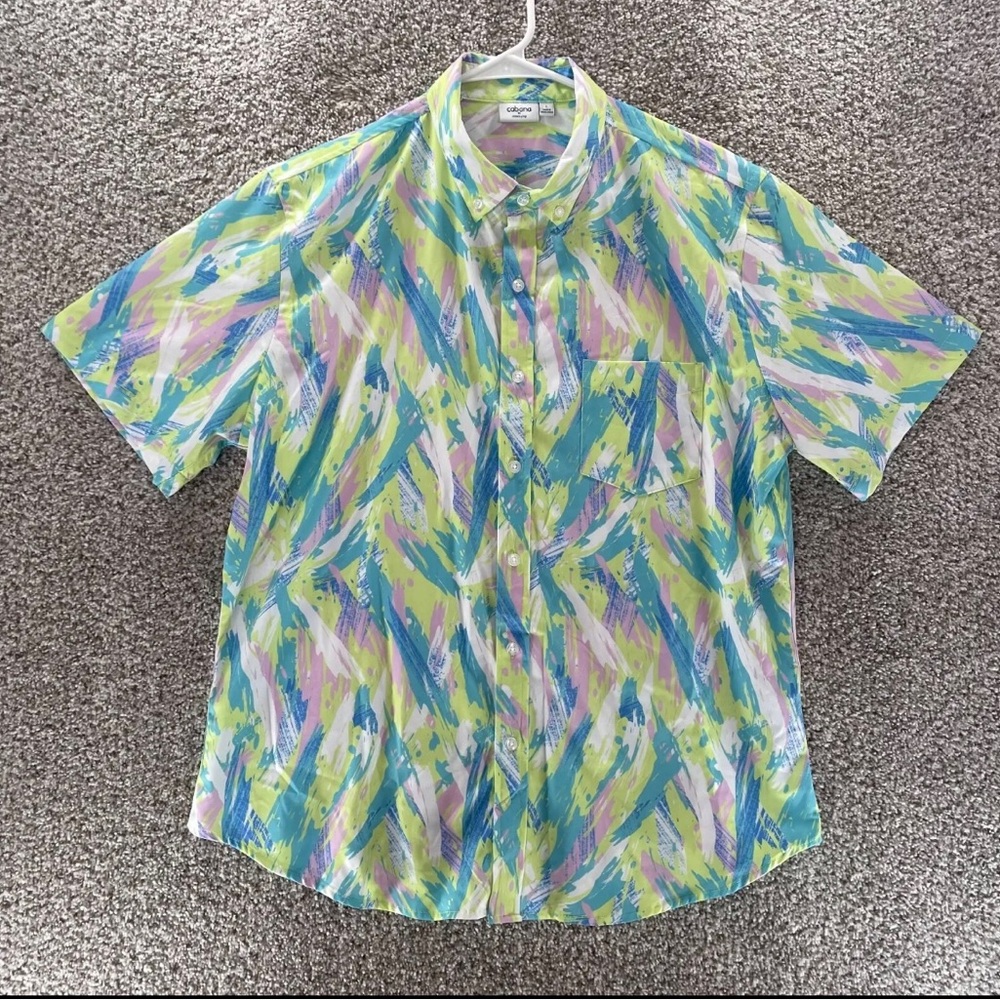 Cabana by crown & ivy Hawaiian button up sz xl